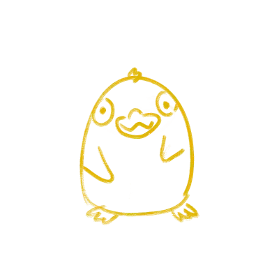 One happy duck